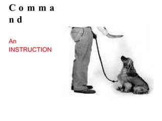 Command An INSTRUCTION 