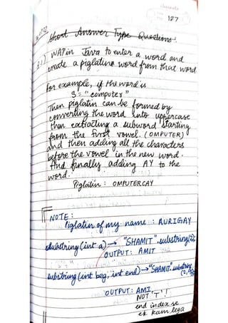 ICSE Computer Applications Class X Handwritten Notes