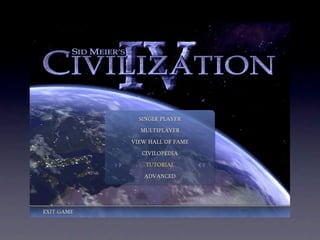 Game Design 2: 2011 - Introduction to Game Interface Design