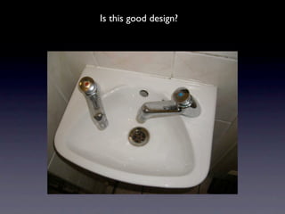 Is this good design?
 