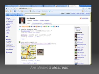 Joe Spake 's lifestream 