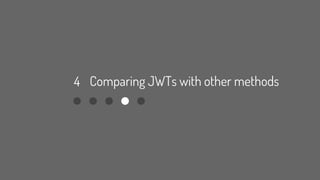 Comparing JWTs with other methods4
 