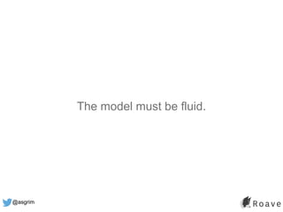 @asgrim
The model must be fluid.
 