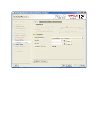 Create non-cdb (traditional) oracle database 12c on windows