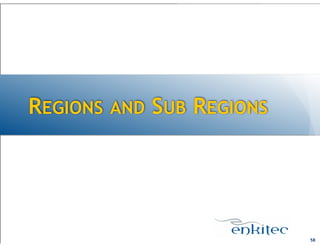 REGIONS AND SUB REGIONS

!58

 