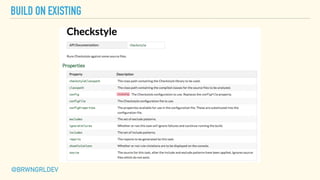 BUILD ON EXISTING
@BRWNGRLDEV
 