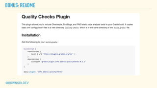 BONUS: README
@BRWNGRLDEV
 