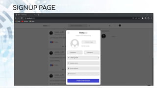 SIGNUP PAGE
 