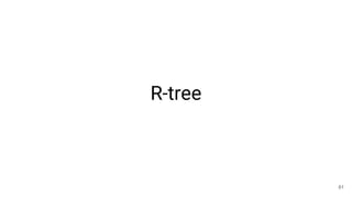 R-tree
61
 