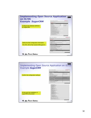DB2 Storage Engine for MySQL and Open Source Applications Session