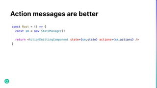 Action messages are better
 