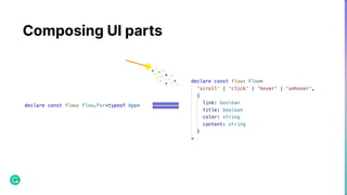 Composing UI parts
 