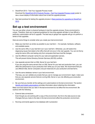 Deployment guide for share point 2013