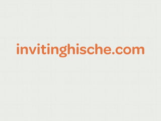 invitinghische.com
 