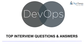 TOP INTERVIEW QUESTIONS & ANSWERS
 