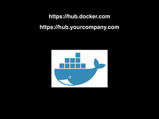 https://hub.docker.com
https://hub.yourcompany.com
 