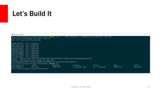 Let’s Build It
ZendCon, October 2016 55
 