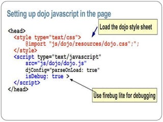 Dojo tutorial