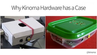 WhyKinomaHardwarehasaCase
@kinoma
 