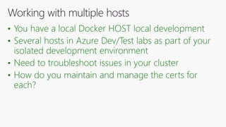 Deploying .net core apps to Docker - dotnetConf Local Bengaluru