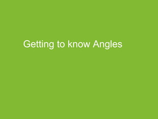 Getting to know Angles

 