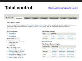 Total control https://drupal.org/project/total_control
 