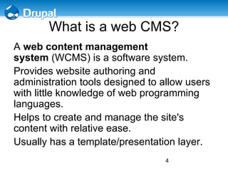 How to really start clicking and building your Drupal website. 