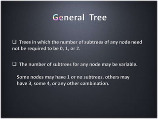 Non Linear Data Structures
