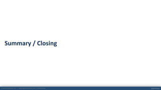 © eG Innovations, Inc. | www.eginnovations.com | Confidential @perfclarity
Summary / Closing
 