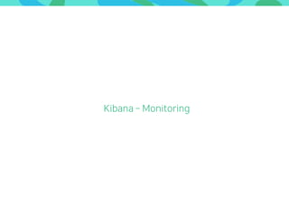 Kibana ­ Monitoring
 