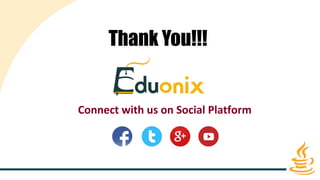 Connect with us on Social Platform
Thank You!!!
 
