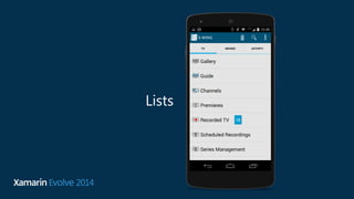 Lists 
 