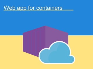 Web app for containers
 
