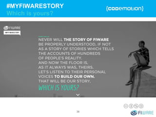 #MYFIWARESTORY
Which is yours?
38
 