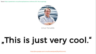 Source: https://speakerdeck.com/probonopd/opensuse-conference-2017-obs-b-appimage
 