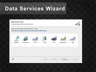 Data Services Wizard