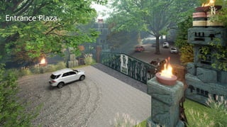 Entrance Plaza
 