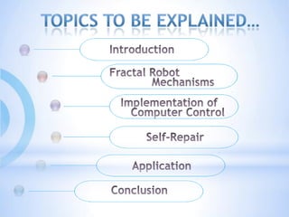 Fractal Robots