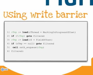 Garbage First Garbage Collector Algorithm