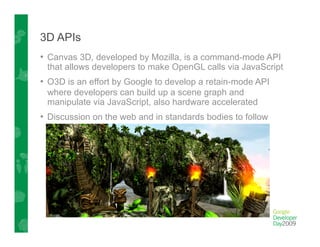Google's HTML5 Work: what's next?