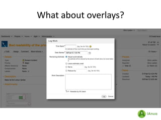 What about overlays?
 