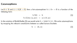 “Going bananas with recursion schemes for fixed point data types”