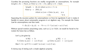 “Going bananas with recursion schemes for fixed point data types”