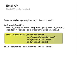 Google Back To Front: From Gears to App Engine and Beyond