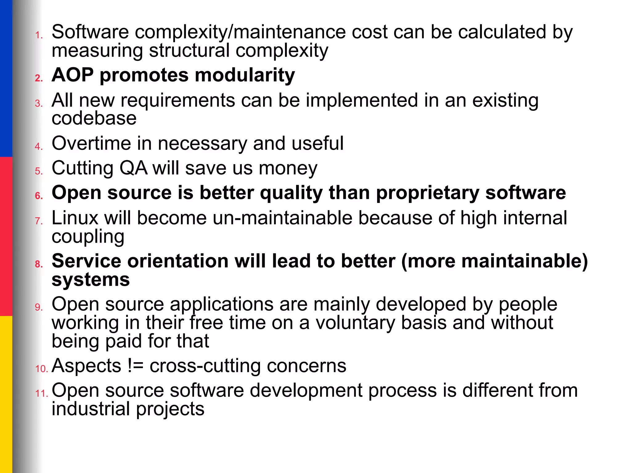 Got Myth? Myths in Software Engineering