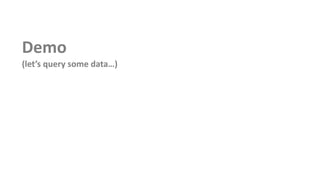 Importing Data… 
 