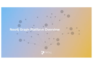 Neo4j Graph Platform Overview
 