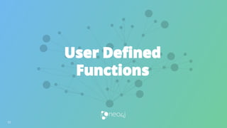 User Defined
Functions
 
