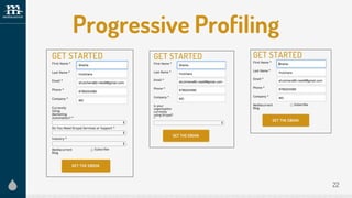 Progressive Profiling
22
 