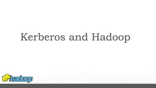 Hadoop security